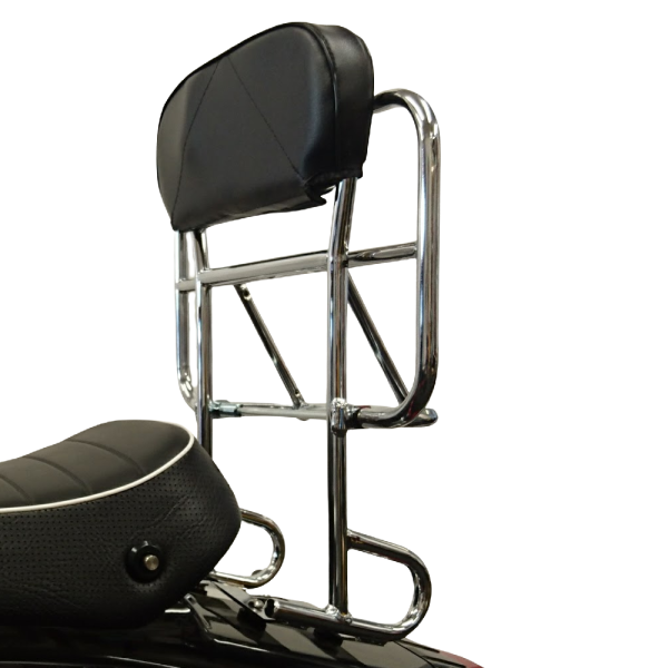 Royal Alloy Royal Alloy GP & GT Rear Back Rest & Foldable Rack Chrome